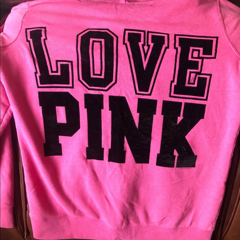 PINK VS EVERYDAY LOUNGE PERFECT FULL-ZIP
